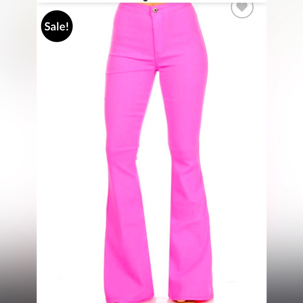 High Rise Bell Bottom Jeans